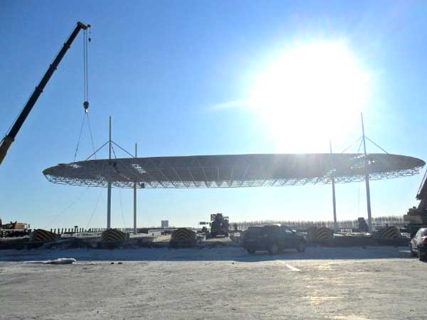 固原加油站网架案例